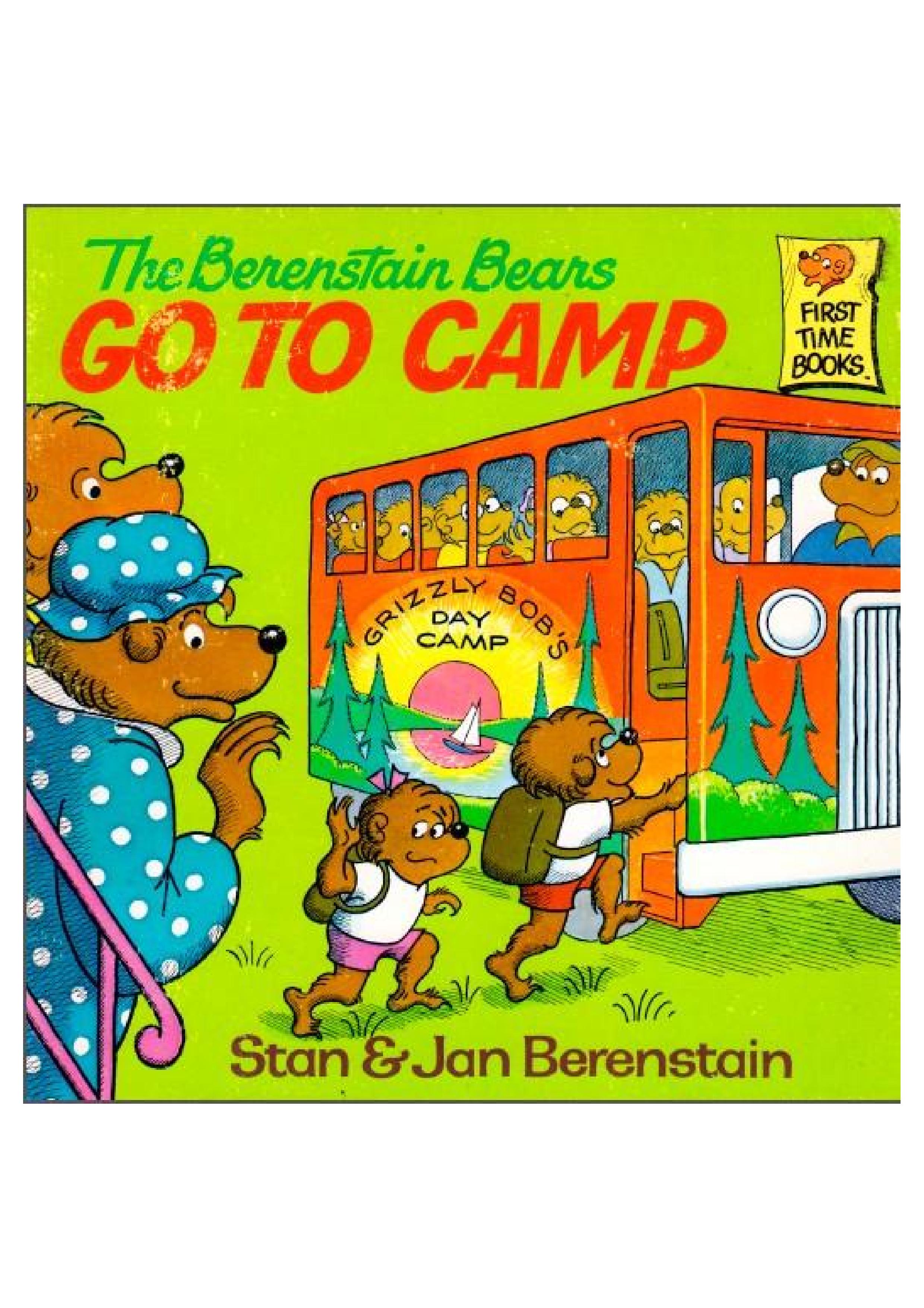 Berenstain Bears Go To Camp